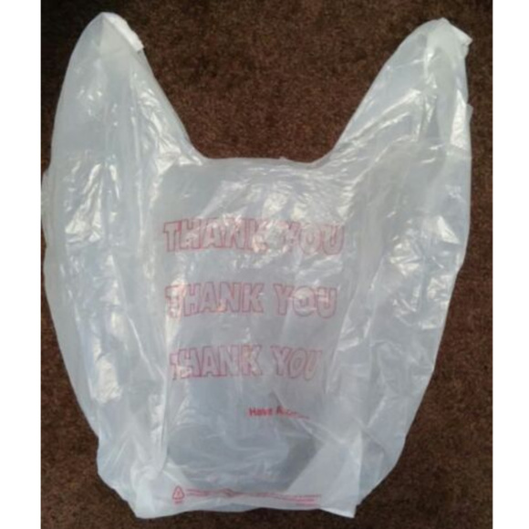 1000 brand new Thank You plastic shopping bags - Picture 2 of 4